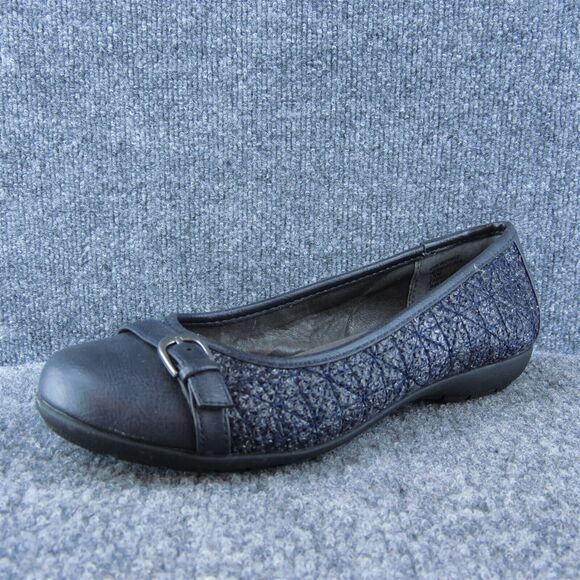 White Mountain Women Flat Shoes Gray Synthetic Slip On Size 7.5 Medium‎ - Picture 1 of 9